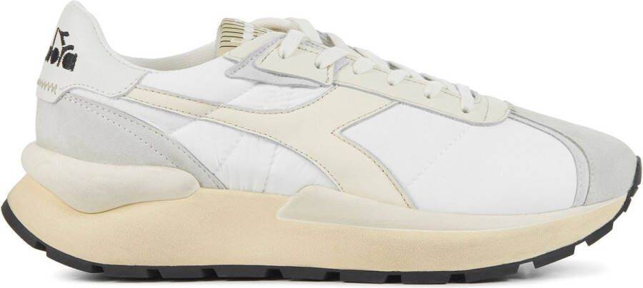 Diadora Sneakers Dames Lage sneakers Damesschoenen Canvas mercury faded Wit