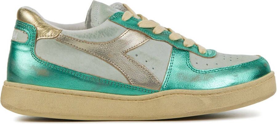 Diadora Sneakers Lage sneakers Leer MI bask L metal Turquoise