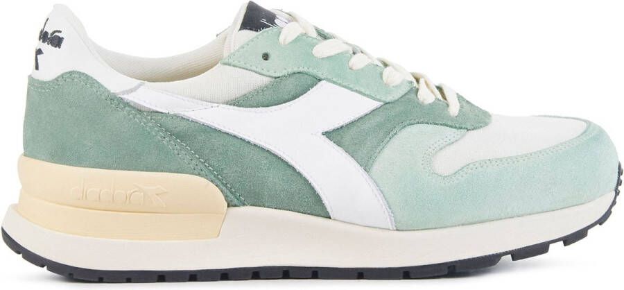 DIADORA Lage Sneakers Heren 201.180468 Maat: 43 Materiaal: Suède Kleur: Groen