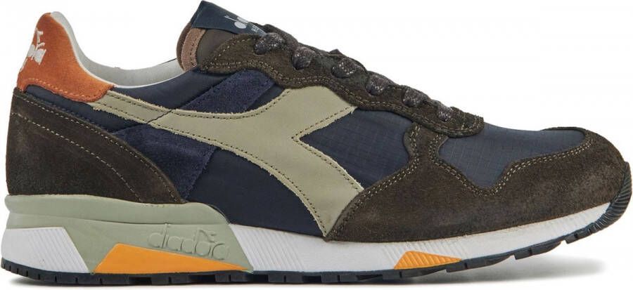 Diadora Sneakers Heren Lage sneakers Herenschoenen Suède Trident 90 ripsto Bruin combi