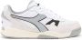 Diadora Sneaker in wit grijs suède en imitatieleer White - Thumbnail 2