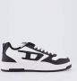 Diesel Zwart Wit Lage Trainers Mannen Black Heren - Thumbnail 1