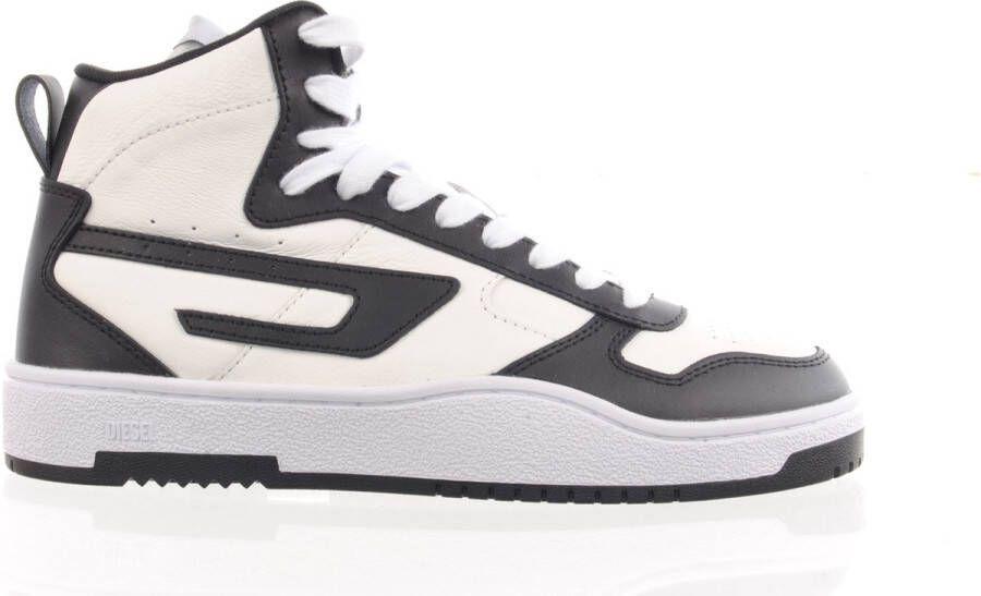 Diesel S-Ukiyo V2 Mid High-top sneakers with D branding White Heren