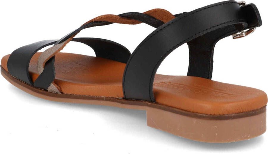 Digo Veelkleurig Leren Sandalen voor dames