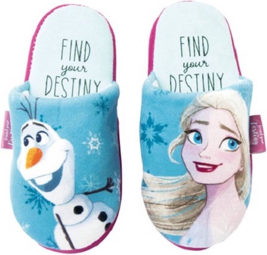 Disney Frozen pantoffels Sloffen Elsa Olaf Kinder pantoffels voor kinderen Frozen pantoffels Frozen sloffen