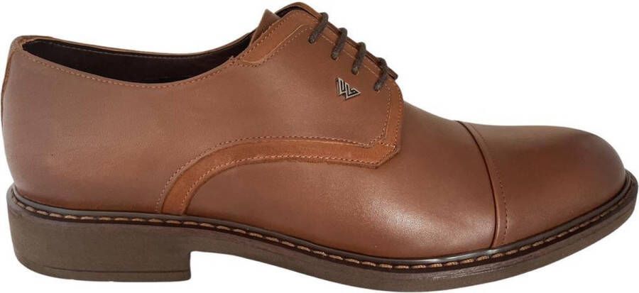 Online Express Schoenen Heren veterschoen Nette schoenen Mannenschoen Oliver wing Casual comfort schoenen 2210 Echt leer Cognac