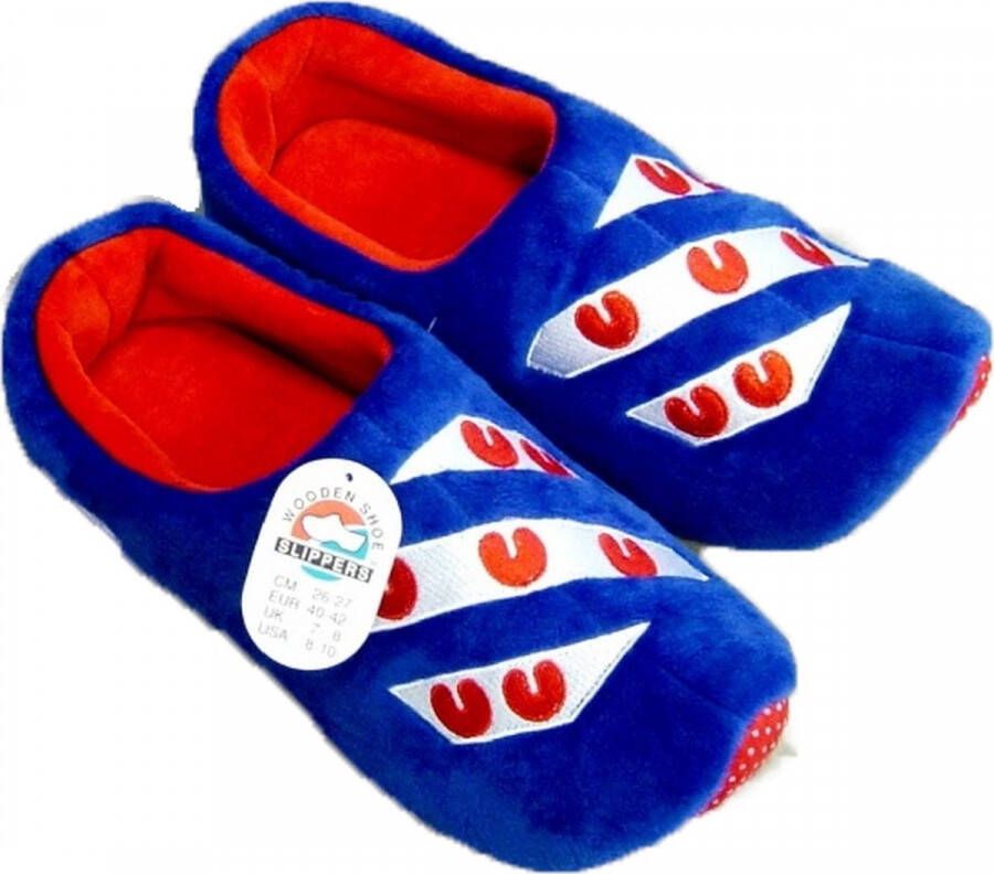 Sloffen klompsloffen wooden shoe met Friese vlag Fryslân