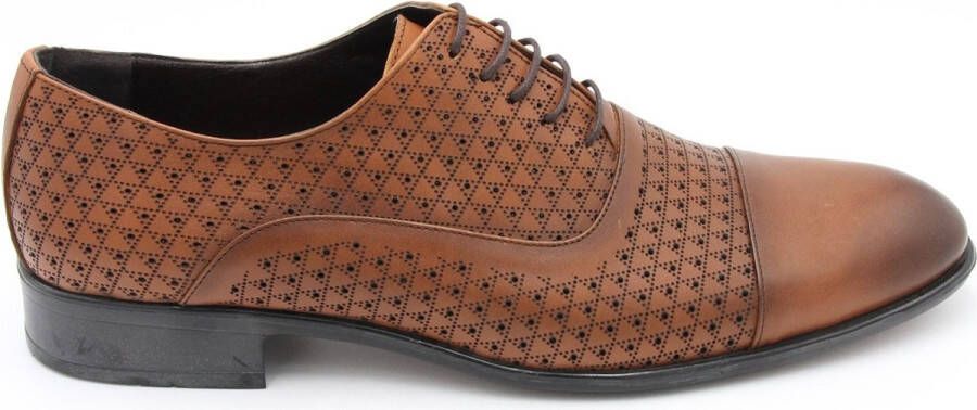 Online Express Schoenen Veterschoenen Nette mannenschoenen Innovatieve design premium herenschoenen 1190 Echt leer Echt leer Cognac