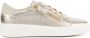 DL SPORT Lage Sneakers Dames 6207 Met Maat: 39 Materiaal: Leer Kleur: Zilver - Thumbnail 1