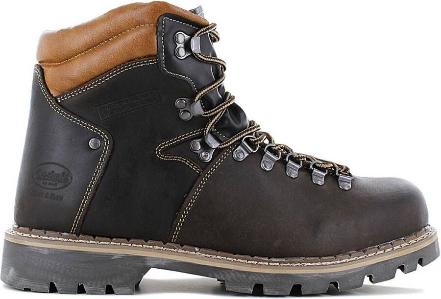 Dockers by Gerli Boots Heren Trekking Laarzen Gevoerd BergSchoenen Leer Bruin 45NB104