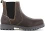 Dockers by Gerli Chelsea Boots Heren Enkellaarzen Laarzen Leer Schoko-Bruin 53AX004 - Thumbnail 1