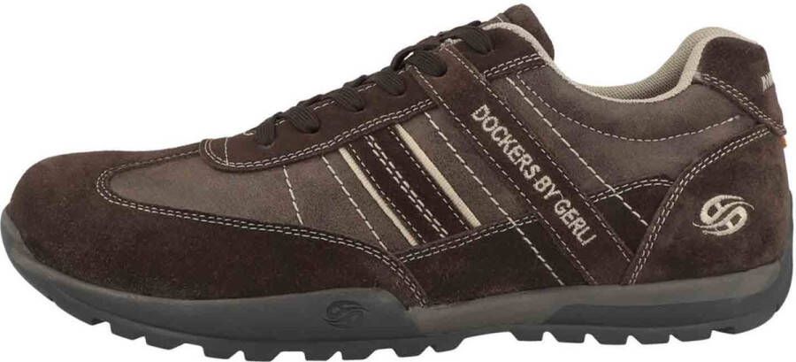 Dockers by Gerli herentrainers 54HT001-204320 schoenen cafe