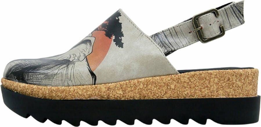 DOGO Akita Dames Sandalen- Sunset Animals