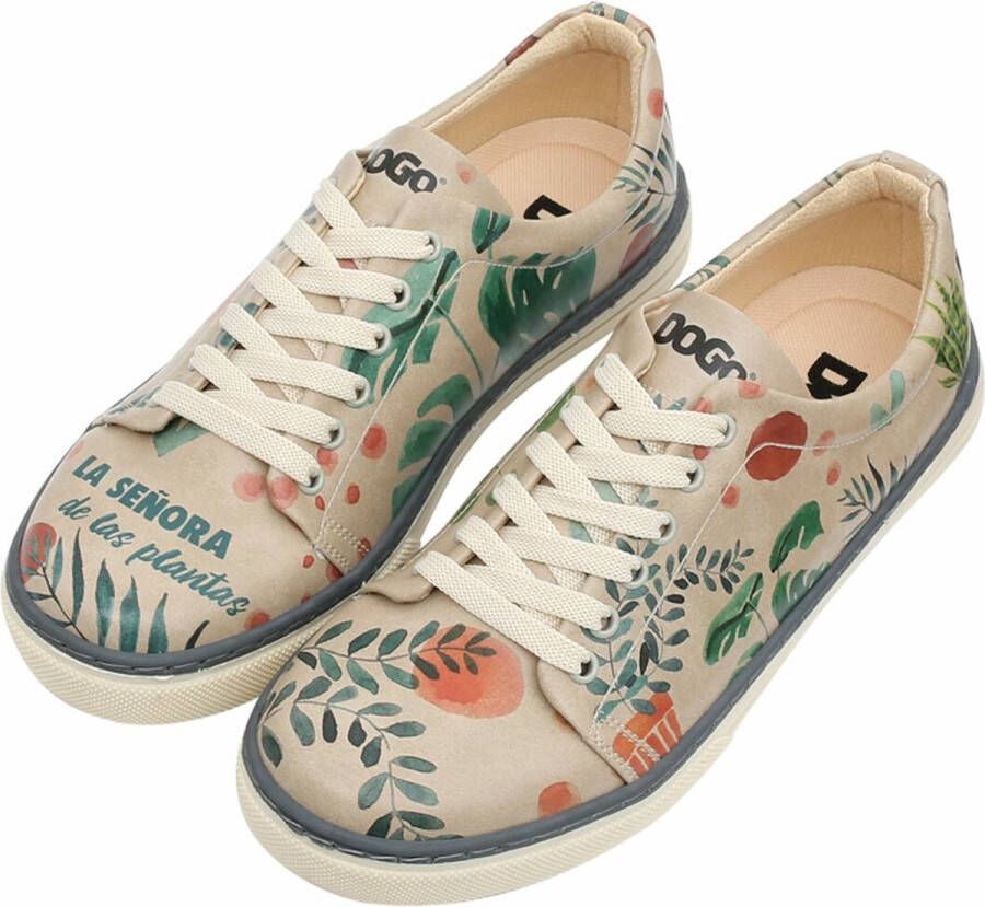 DOGO Veterschoenen Plant Lady met planten-print - Foto 1