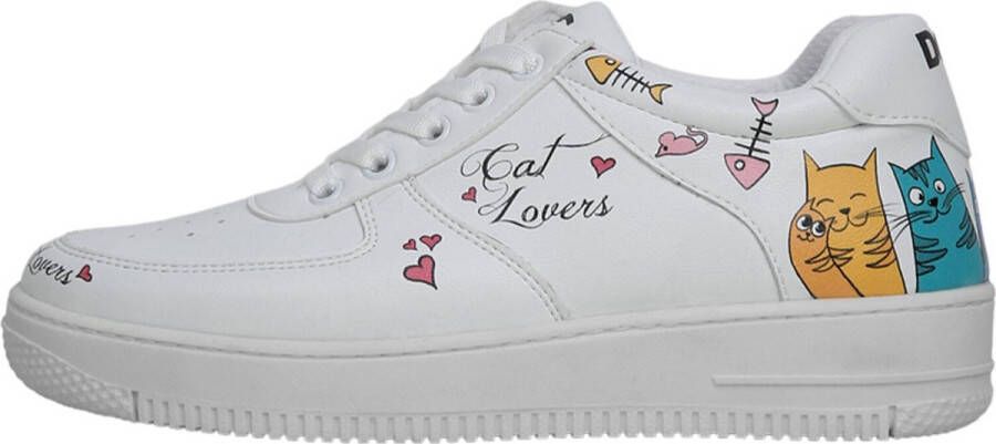 DOGO Dice Dames Sneakers Cat Lovers