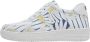 DOGO Dice Dames Sneakers Daisy Stripes - Thumbnail 1