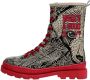 DOGO Hoge veterschoenen Gisele Boots Good met contrastkleurige zool - Thumbnail 1