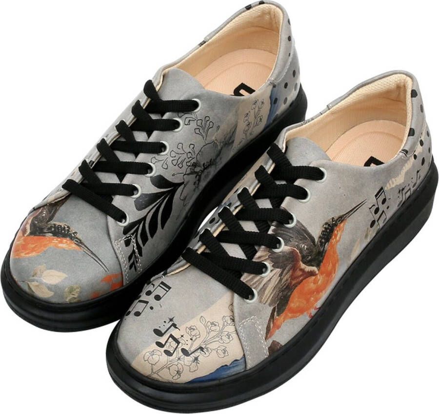 DOGO Myra Dames Sneakers- Birds Chirping