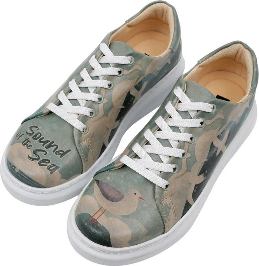 DOGO Myra Dames Sneakers- Sound of the Sea