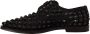 Dolce & Gabbana Studded Lace Up Formele Platte Schoenen Black Dames - Thumbnail 2