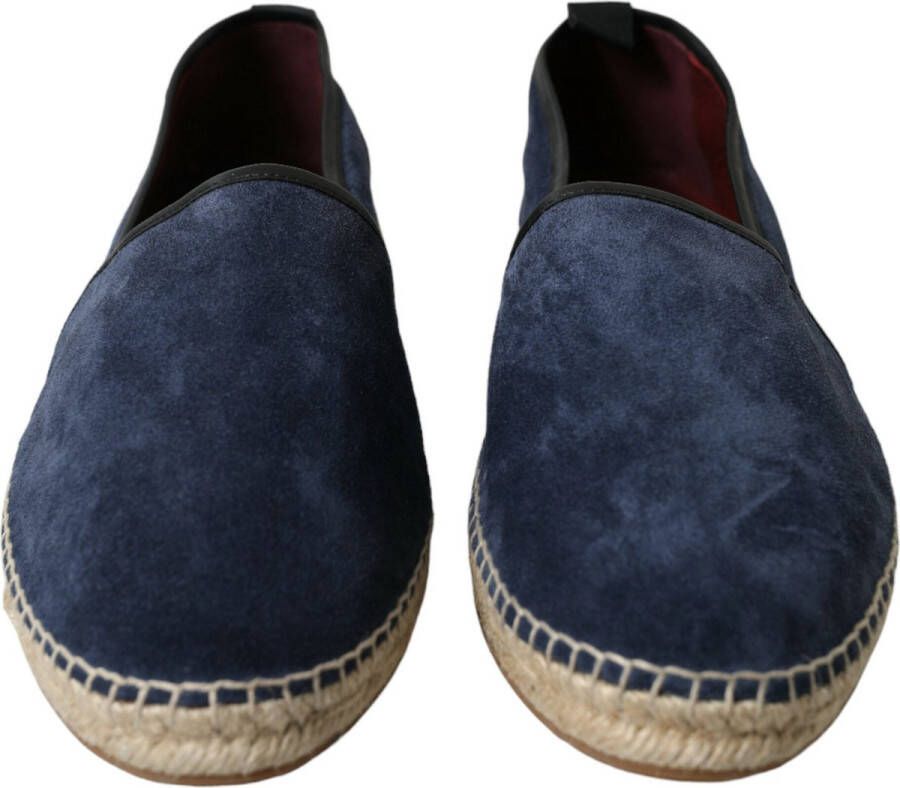 Dolce & Gabbana Stijlvolle heren espadrilles Blue Heren