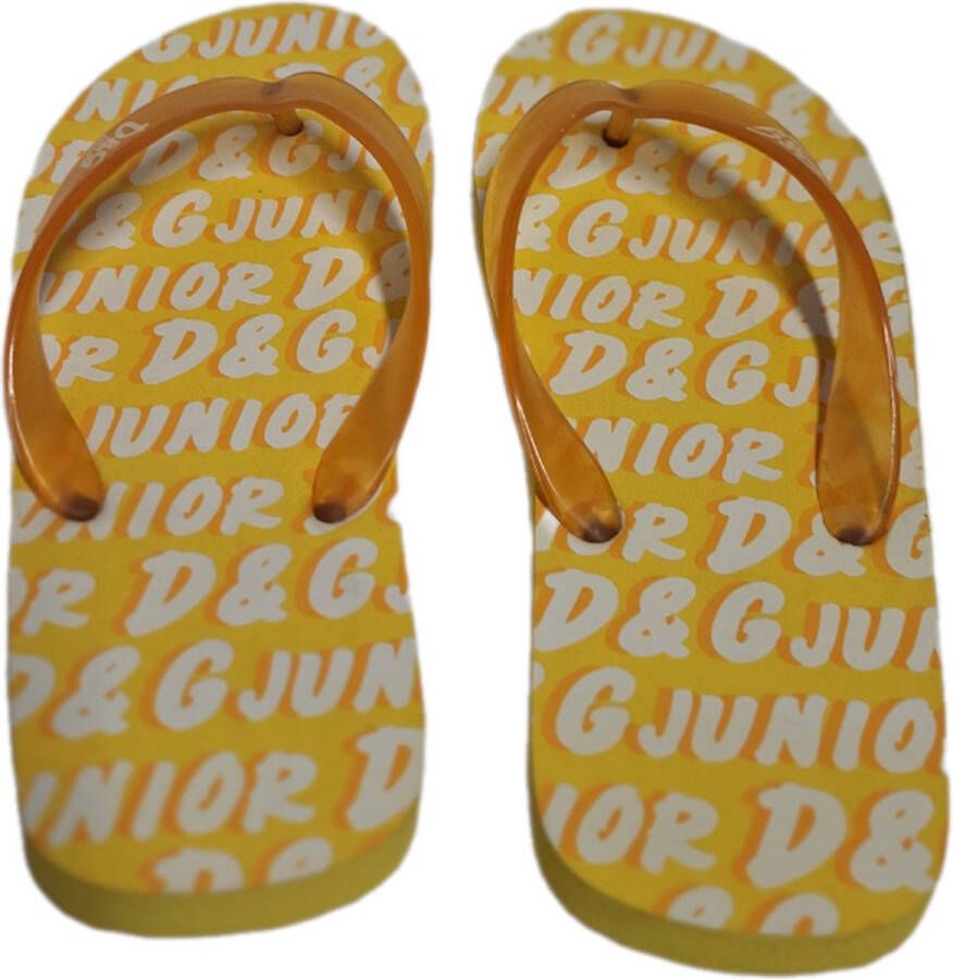 Dolce & Gabbana D&G BADSDLIPPER INZONNIG YELLOW