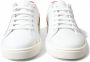 Dolce & Gabbana Witte Rode Leren Lage Sneakers Multicolor Dames - Thumbnail 1