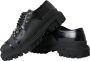 Dolce & Gabbana Studded Leather Trekking Sneakers Black Heren - Thumbnail 1