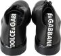 Dolce & Gabbana Elegante Derby Veterschoenen in Zwart Black Heren - Thumbnail 1