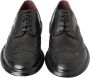 Dolce & Gabbana Zwarte Leren Oxford Wingtip Formele Derby Schoenen Black Heren - Thumbnail 1