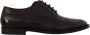 Dolce & Gabbana Herenleren Derby Oxford Wingtip Schoenen Black - Thumbnail 1