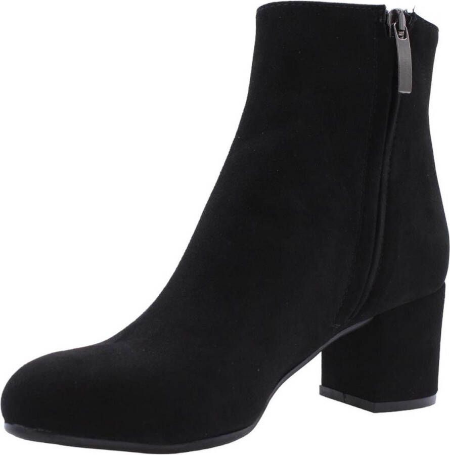 Donna Lei Elegante Enkellaars Bridgerton Stijl Black Dames