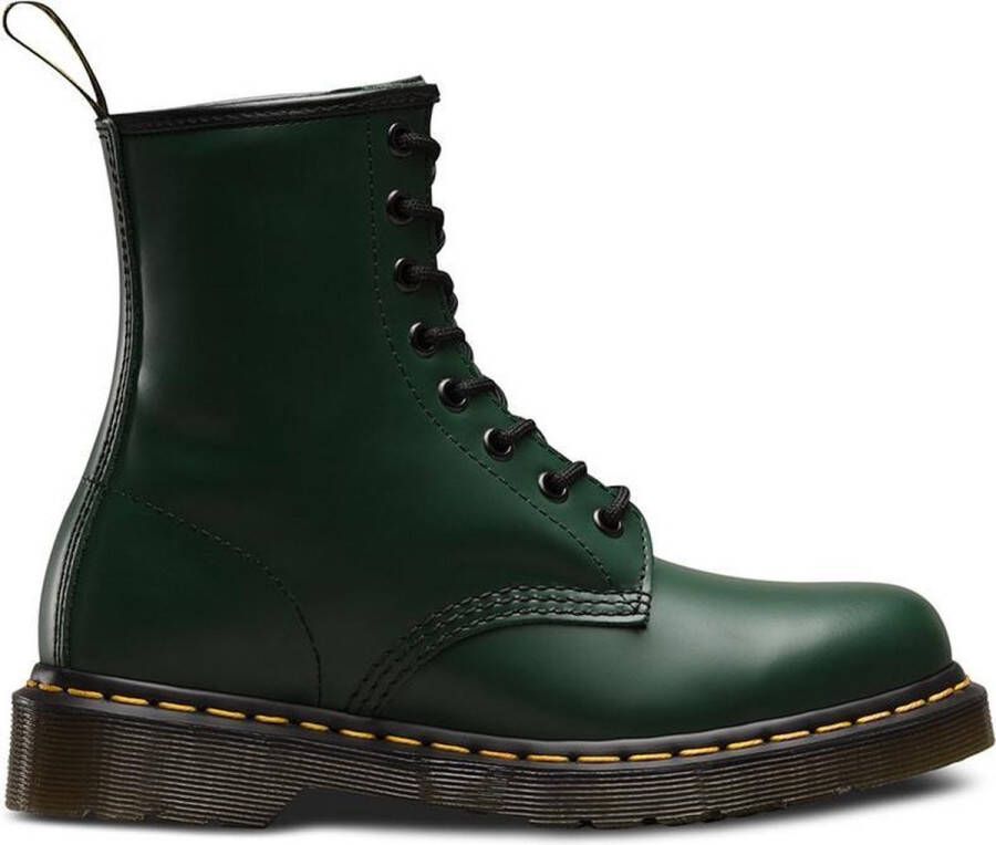 Dr. Martens 1460 Smooth leren veterboots Groen Echt leer