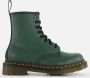 Dr. Martens 1460 Smooth dames leren veterboots Groen Echt leer - Thumbnail 1