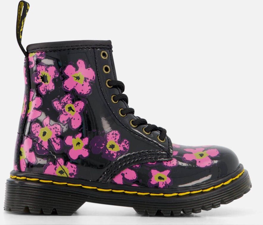 Dr. Martens 1460 Pansy Fayre Veterboots zwart - Foto 1