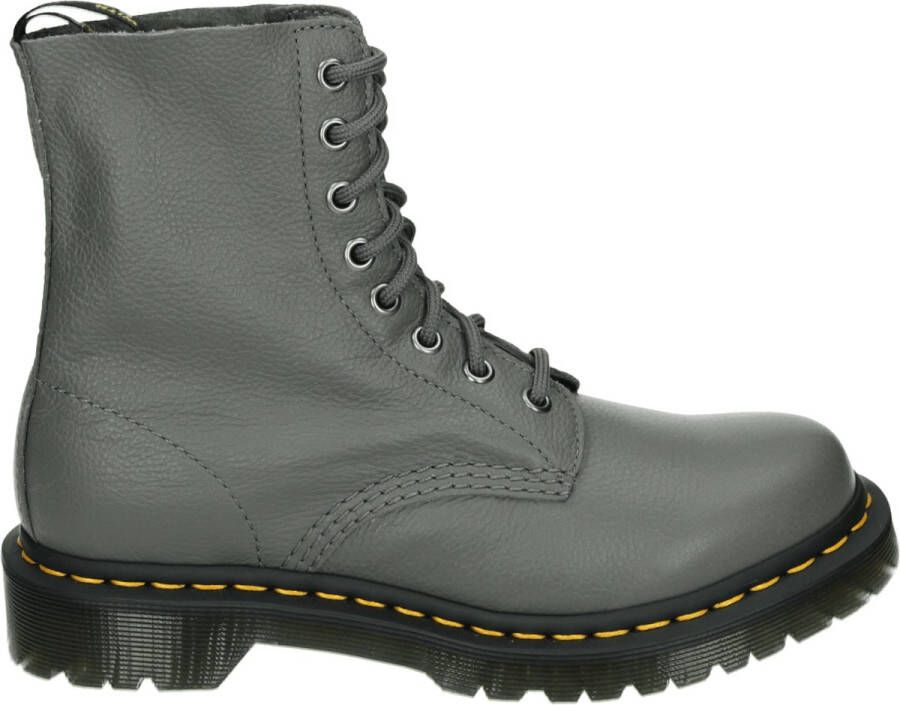 Dr. Martens 1460 PASCAL GUNMETAL VeterlaarzenHoge sneakersDames veterschoenenHalf-hoge schoenen Grijs