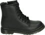 Dr. Martens Dr Martens 1460 K Mono Veterboots Laarzen Met Veters Meisjes Zwart - Thumbnail 1