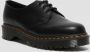 Dr. Martens 1461 Quad Smooth Leather Platform Schoenen Zwart Gepolijst Glad Black Dames - Thumbnail 1