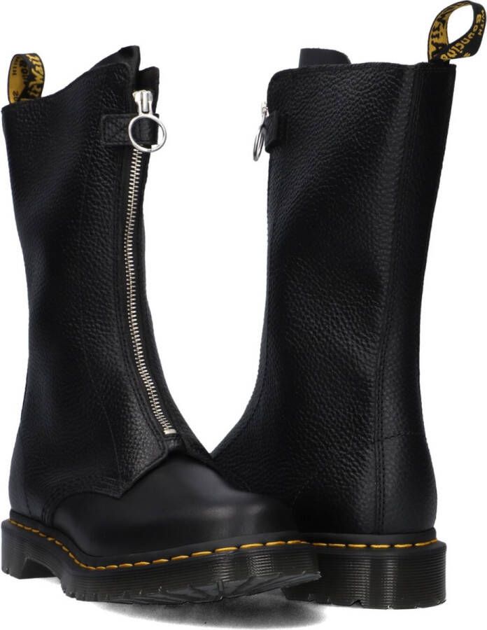 Dr. Martens 1b99 Front Zip Laarzen Leer Dames Zwart