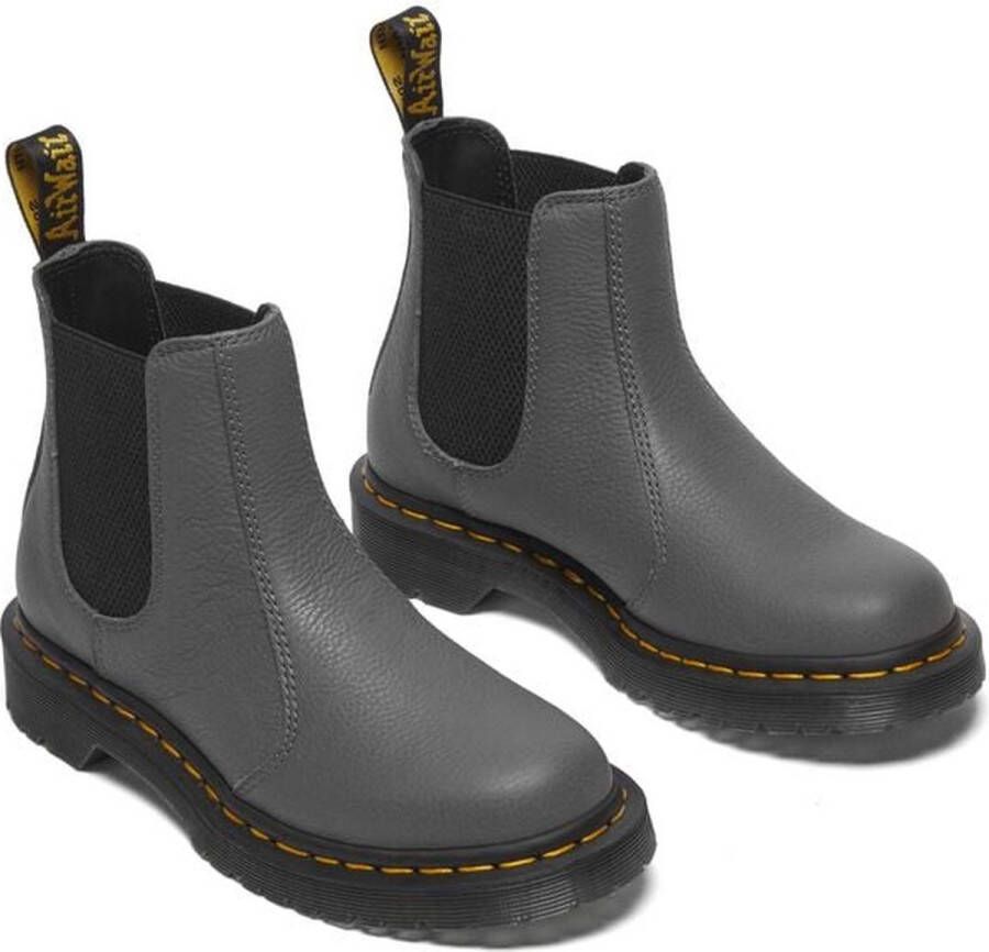 Dr. Martens 2976 Gunmetal Virginia Laars grijs Leer Basics Casual wear