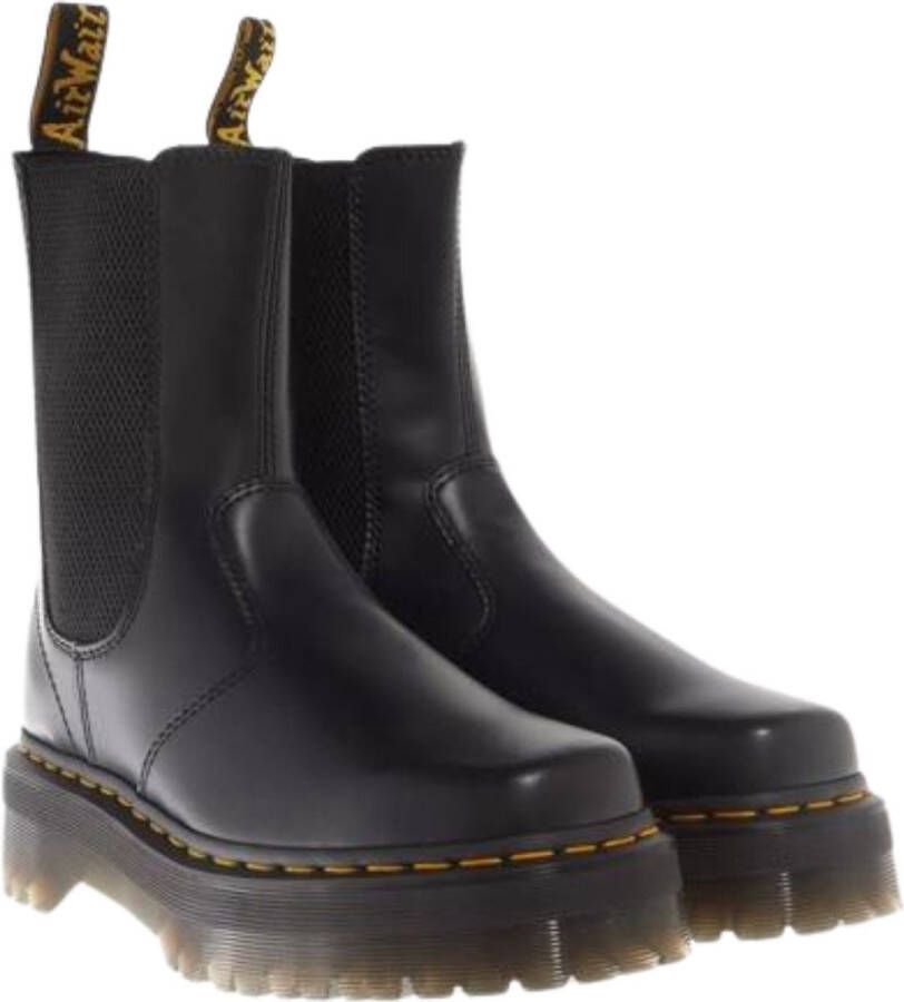 Dr. Martens Dr Martens Laarzen Zwart Dr Martens 2976 Hi Quad Squared Boots Zwart