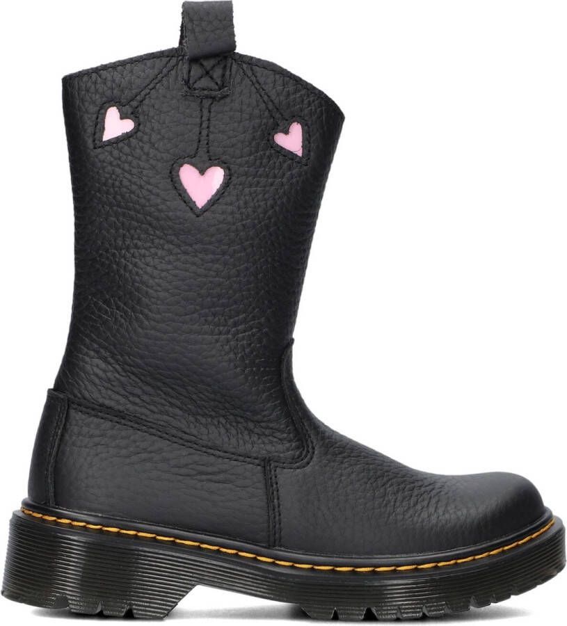 Dr. Martens Bex Heart P-o Boot J Boots Meisjes Zwart