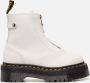 Dr. Martens Biker boots Jetta Wit Leer Dames - Thumbnail 1