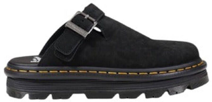 Dr. Martens ZebZag Suede Mules Dames Black- Dames Black