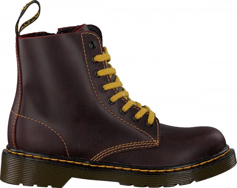 Dr. Martens Dr Martens 1460 K Pascal Veterboots Laarzen Met Veters Meisjes Bruin