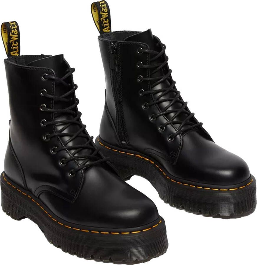 Dr. Martens Dr Martens Laarzen Zwart Jadon Boots Zwart 15265001 Jadon Black Polished Smooth