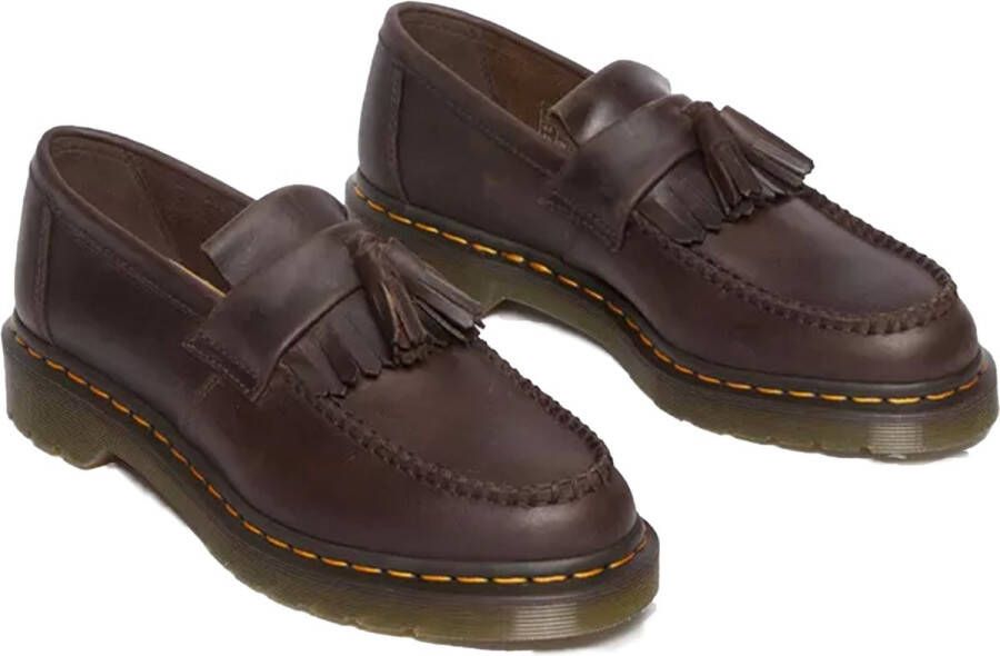 Dr. Martens Dr Martens Schoenen Donkerbruin Adrian Loafers Donkerbruin