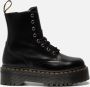 Dr. Martens Jadon veterboots zwart Leer - Thumbnail 1