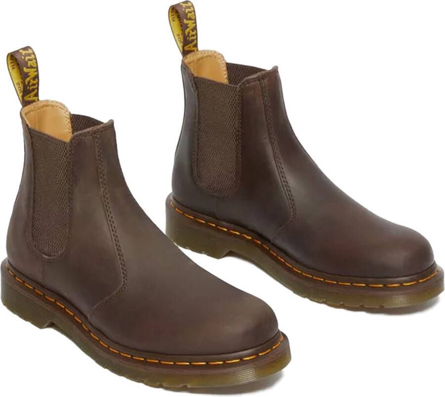 Dr. Martens Laarzen Donkerbruin 2976 ys boots donkerbruin