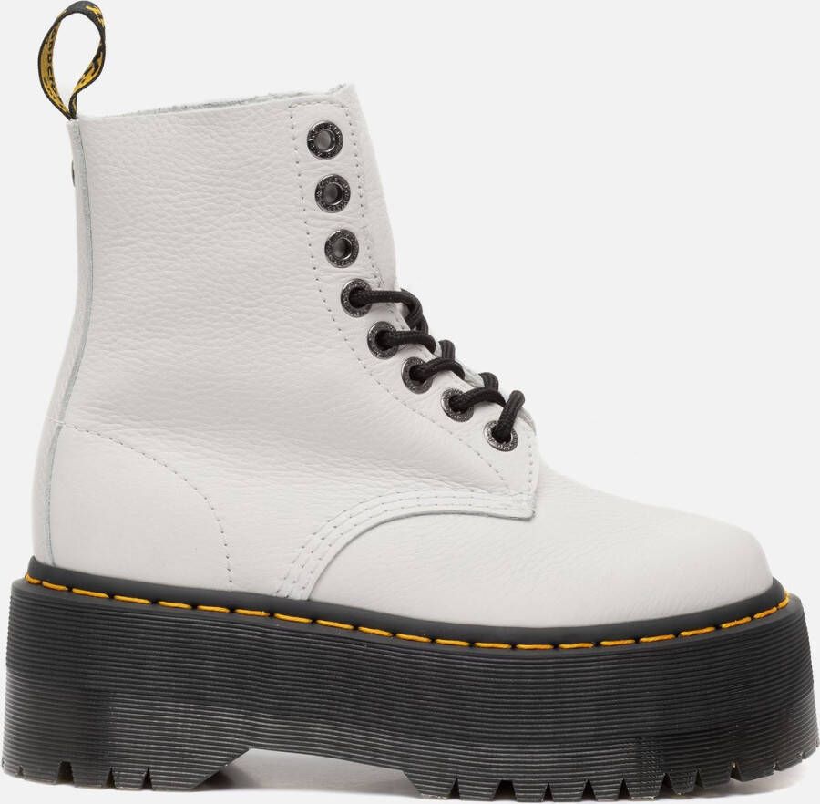 Dr. Martens Quad Retro Max veterboots wit Leer